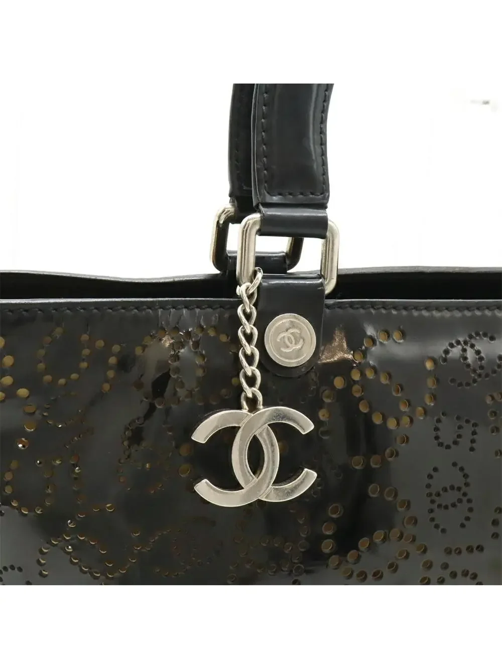 Chanel Cc No.5 Shopping Tote Perforated #298623C95B